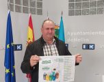 Julián Martínez Lizán pide a los ciudadanos que depositen los residuos en el contenedor adecuado