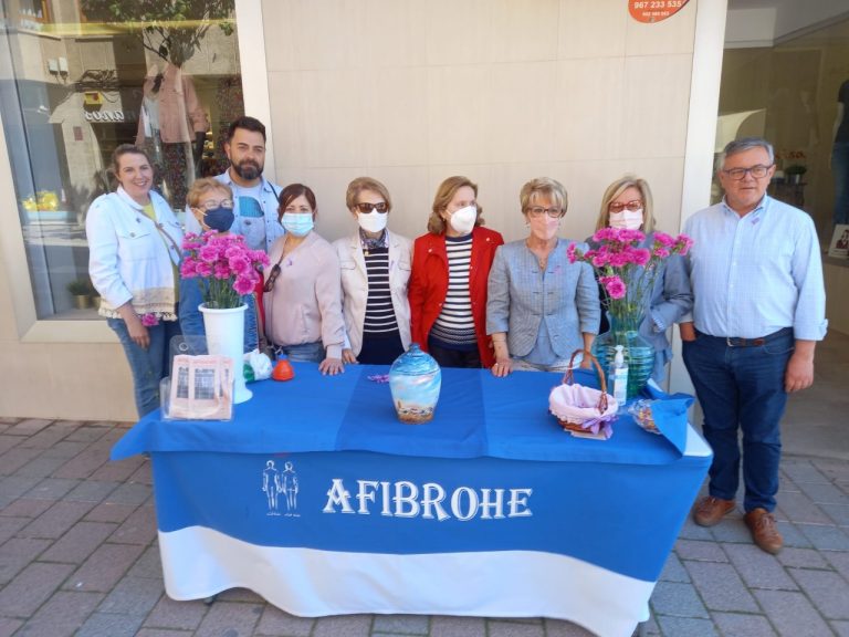 Mesa informativa de AFIBROHE