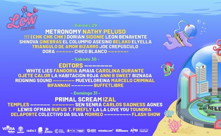 Low Festival 2022 anuncia su cartel por días a falta de anunciar los últimos nombres de su cartel