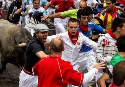 El hellinero David Úbeda, uno de los corredores más destacados, dispuesto a participar en el primer encierro de Pamplona