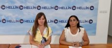 Tania Andicoberry pide desde Hellín a García-Page que no sea cobarde y vote en contra de la ley de la Memoria Democrática