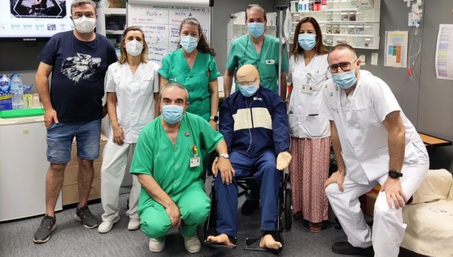 La Gerencia de Atención Integrada de Hellín forma a sus profesionales del Hospital de Día Oncohematológico mediante la Simulación Clínica