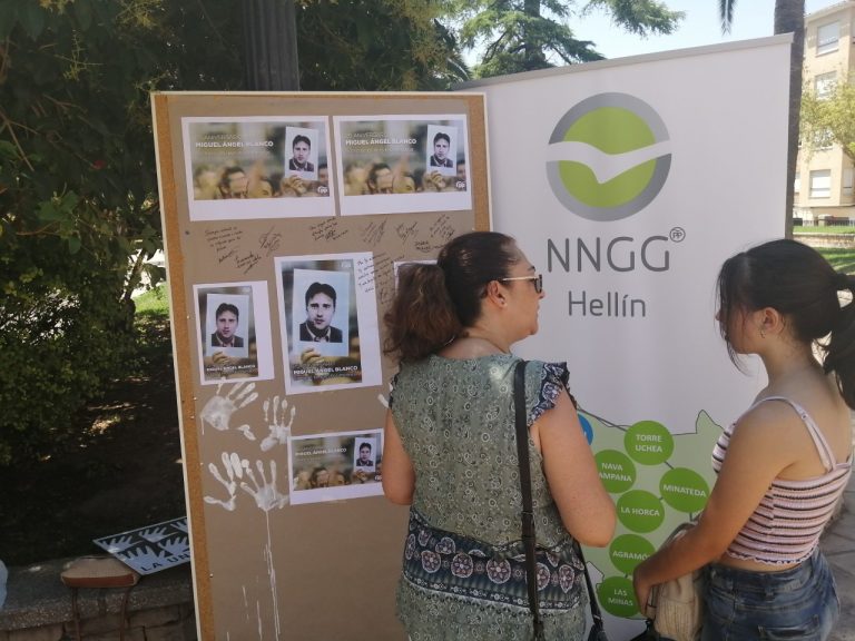 Nuevas Generaciones del PP de Hellín organiza un homenaje a Miguel Ángel Blanco