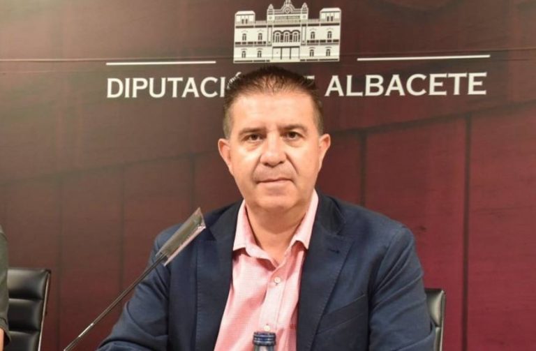 Visita del presidente de la Diputación, Santi Cabañero