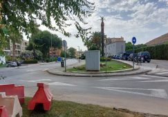 Avanzan las obras de remodelación total de la calle Libertad, la avenida del Poeta Mariano Tomás y carretera de Murcia