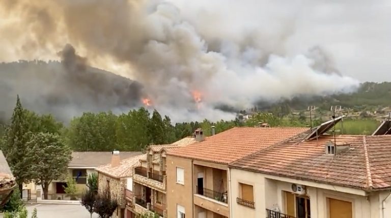 Detectan un incendio en la provincia de Albacete, uno en Riópar y otro en Cotillas