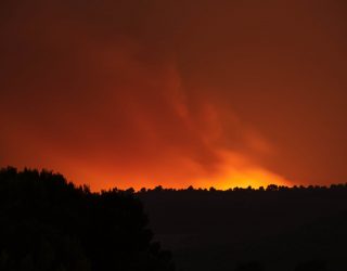 Las tormentas secas, origen de los dos incendios que afectan al término municipal de Hellín