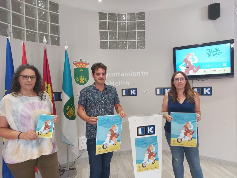 Cristina Verbena, Noelia Camacho, La Chica Charcos, y José Luis Gutiérrez “Guti”, protagonistas de la nueva edición de “Hellín te cuenta”