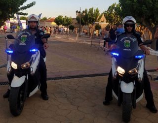 Satisfacción en la Jefatura de Policía Local por el desarrollo del operativo de las Fiestas Patronales en las pedanías de Minas, Cancarix y Agramón