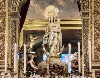 Actos en honor de la Virgen del Rosario