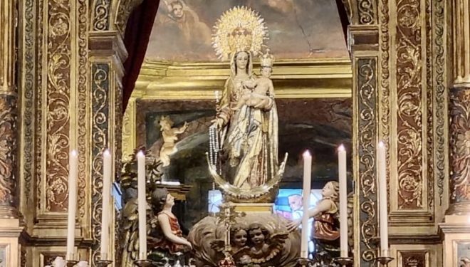 Actos en honor de la Virgen del Rosario