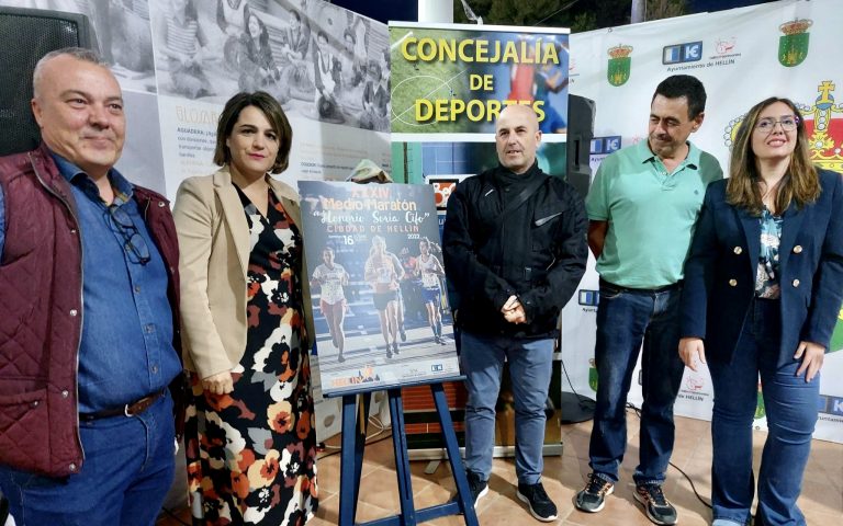 Presentado el cartel de la 34 edición de la Media Maratón Ciudad de Hellín “Honorio Soria Cifo”