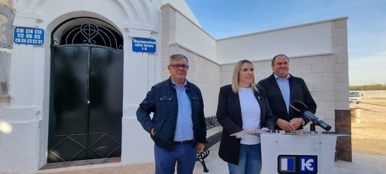 Satisfacción por la positiva marcha de las obras de ampliación del Cementerio municipal