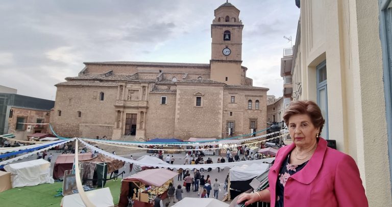 Pilar Roche, dio emoción y sentimiento al pregón de las fiestas de San Rafael