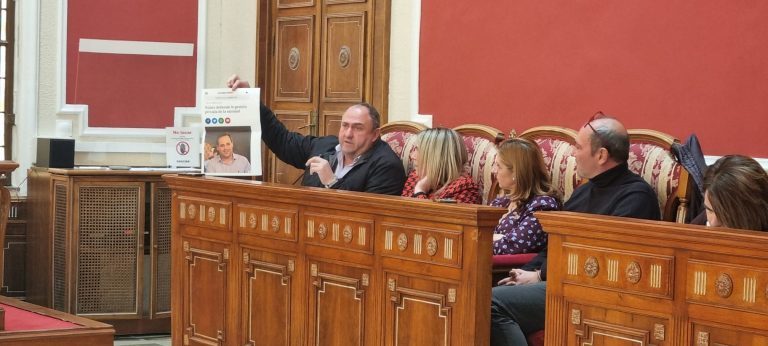 El alcalde insistió sobre la seguridad ciudadana de Hellín