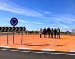 El Gobierno regional inaugura la nueva rotonda sur de Ontur