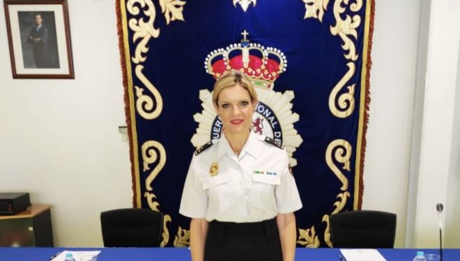 Genoveva Armero, nueva comisaria de la Policía Nacional en Hellín