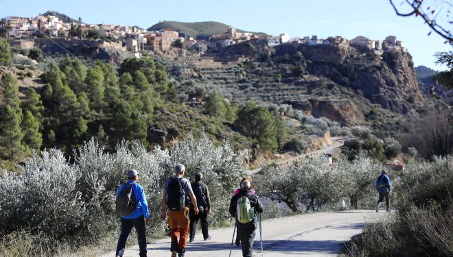 El río Mundo, nuevo protagonista en las rutas de senderismo de la Diputación, a su paso por Liétor