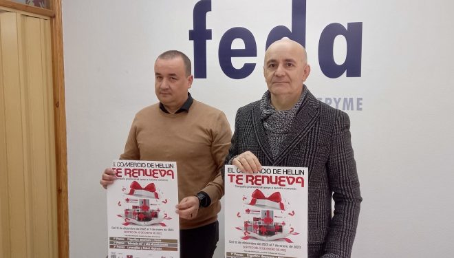 FEDA Presenta la campaña promocional “El comercio de Hellín te renueva”