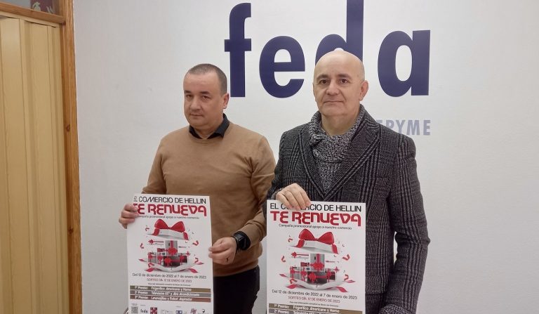 FEDA Presenta la campaña promocional “El comercio de Hellín te renueva”