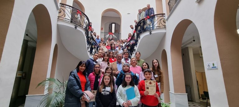 Los escolares protagonistas del Pleno de la Constitución