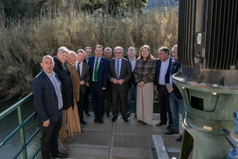 García-Page inaugura la modernización los regadíos sociales de la pedanía hellinera de Agramón