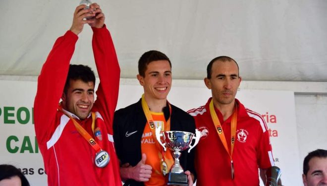 Morote, medalla de bronce en el campeonato de España de Campo a Través