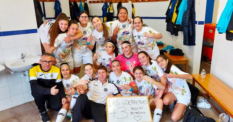 Con una goleada de escándalo al Villarrobledo, el Hellín Femenino escala hasta el tercer puesto de la clasificación