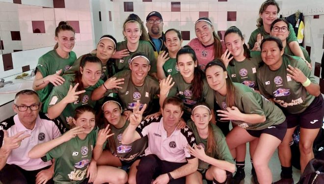 Tras golear (0-7) al Albacete B, el Hellín Femenino ya es segundo en la clasificación