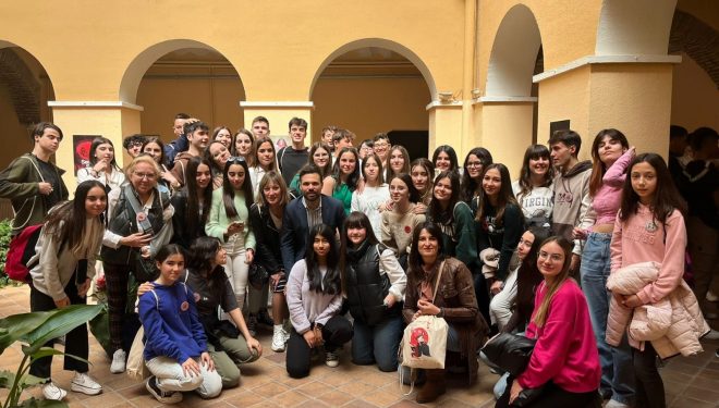 Más de 250 estudiantes se reunieron en la Casa de la Cultura de Hellín para participar en el Encuentro Juvenil Lective