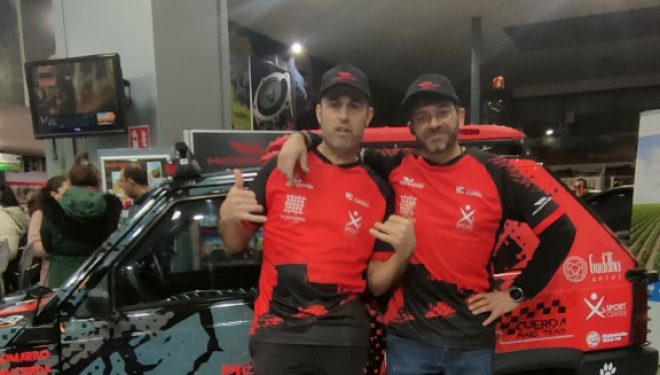 Óscar Cuerda y Javier Molina participan en el Raid de Marruecos