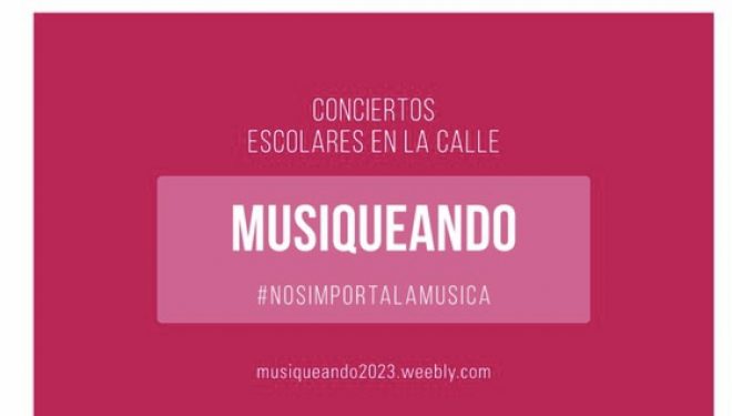 Un centenar de alumnos de los colegios de La Olivarera y Ntra. Sra. del Rosario participan en Musiqueando 2023