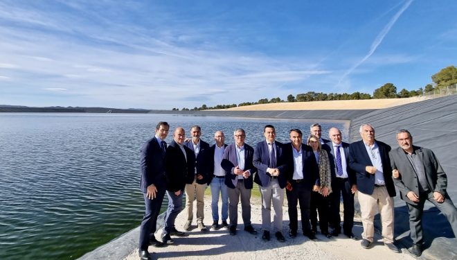 Inaugurada en Cancarix la balsa de regadío más grande de Castilla-La Mancha