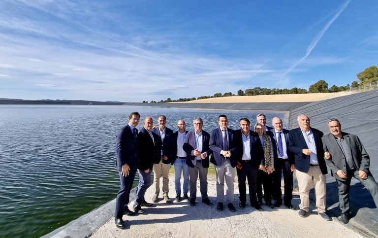 Inaugurada en Cancarix la balsa de regadío más grande de Castilla-La Mancha