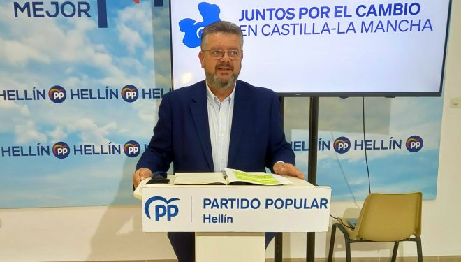 Juan Antonio Moreno Moya pide la urgente reindustrialización de Hellín