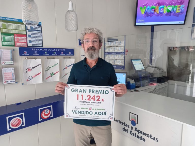 Un afortunado ganador del Gordo de la Primitiva en Hellín