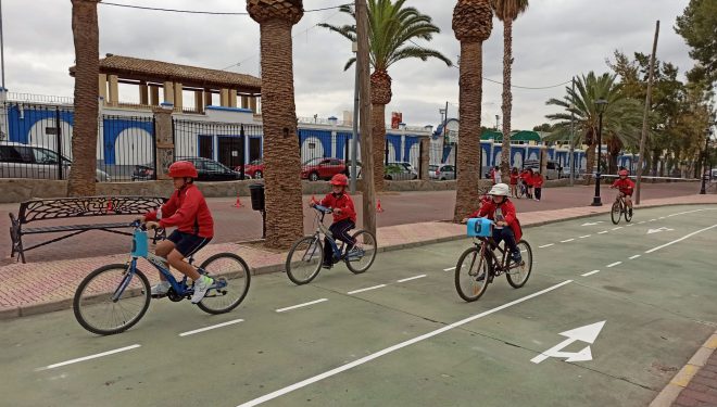 El Parque Infantil de Tráfico de Hellín retoma sus cursos de educación vial para escolares