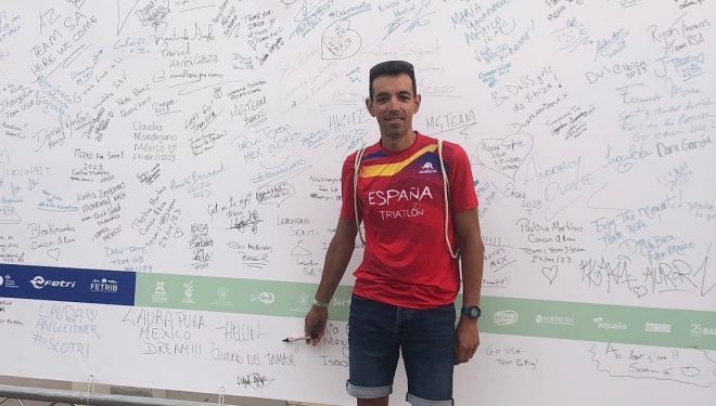 Rafa López Hermosilla supera un lesión y se alza con el bronce en el Campeonato de España y del Mundo de Duatlón