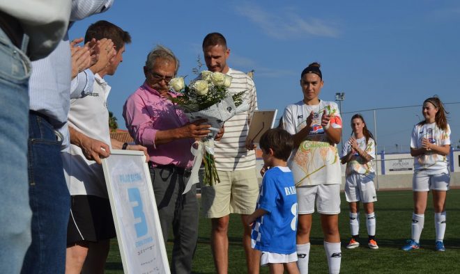Partido amistoso de fútbol conmemorativo en honor a Pilar Barra