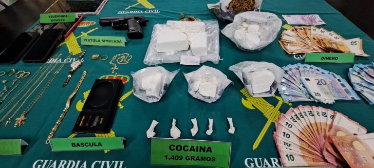 Detenidas en Isso 6 personas y desarticulada una organización criminal dedicada a la distribución de cocaína