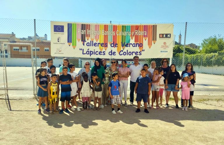 La Escuela Infantil de Verano “Lápices de Colores” promueve la integración y la convivencia entre proyectos sociales