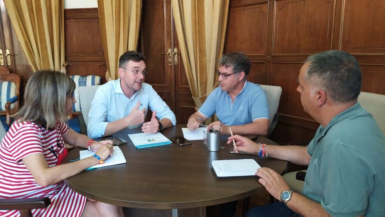 Manuel Serena, se reúne con Miguel Ángel Cuartero, Director-Gerente de ZINCAMAN