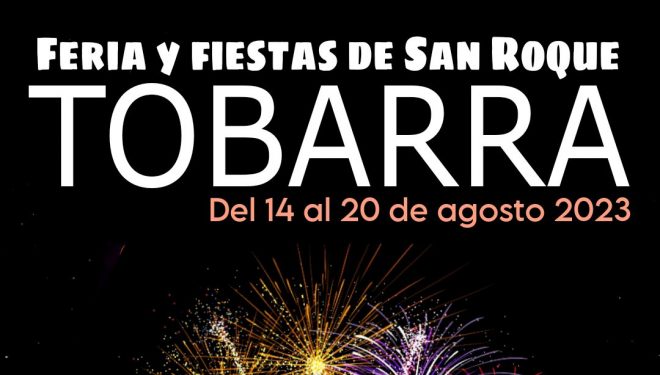 Programa Fiestas de Tobarra en Honor a San Roque 2023