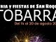 Programa Fiestas de Tobarra en Honor a San Roque 2023