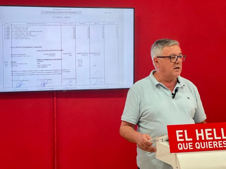 “La situación económica del Ayuntamiento es excelente”, asegura, Ramón García, portavoz del PSOE