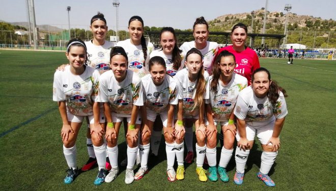 El Hellín Femenino empató a 4-4 en un gran partido en Yecla