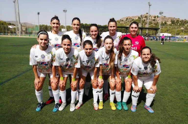 El Hellín Femenino empató a 4-4 en un gran partido en Yecla