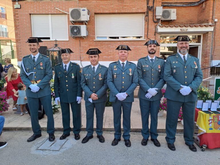 Actos realizados en honor de la patrona de la Guardia Civil, la Virgen del Pilar