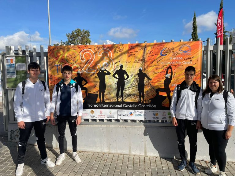 Éxito sobresaliente para el Club Natación y Buceo Ciudad de Hellín en el XX Trofeo Internacional Castalia Castellón