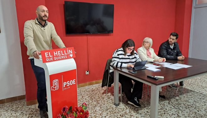 Clausura del año por parte del PSOE de Hellín con una Asamblea Ordinaria